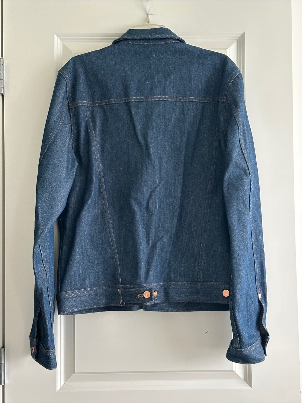 Topo Designs Dark Blue Men's Denim TruckeR Jacket - Picture 3 of 4